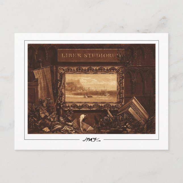 Cartão Postal JMW Turner #224-3 - Cartão-postal de arte (Frente)