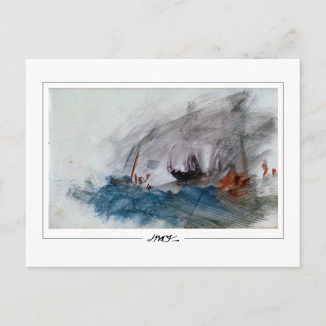 Cartão Postal JMW Turner #230 - Cartão-postal de arte (Frente)