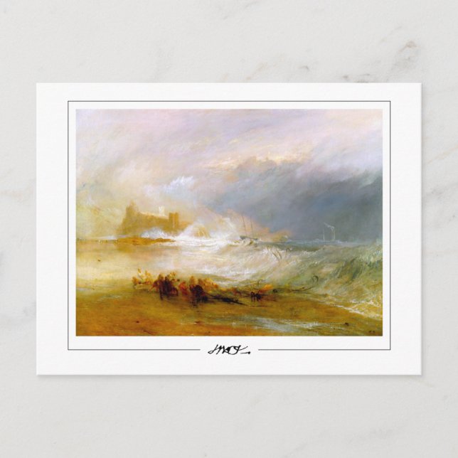 Cartão Postal JMW Turner #24-3 - Cartão-postal de arte (Frente)