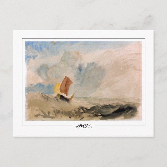 Cartão Postal JMW Turner #393 - Cartão-postal de arte (Frente)
