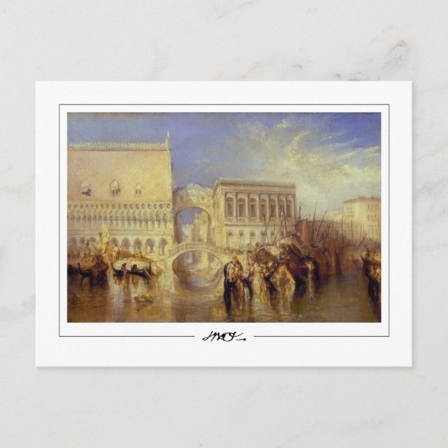 Cartão Postal JMW Turner #42 - Cartão-postal de arte (Frente)