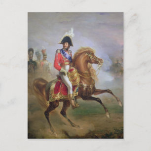 Cartão Postal Joachim Murat em Horseback, 1814-15