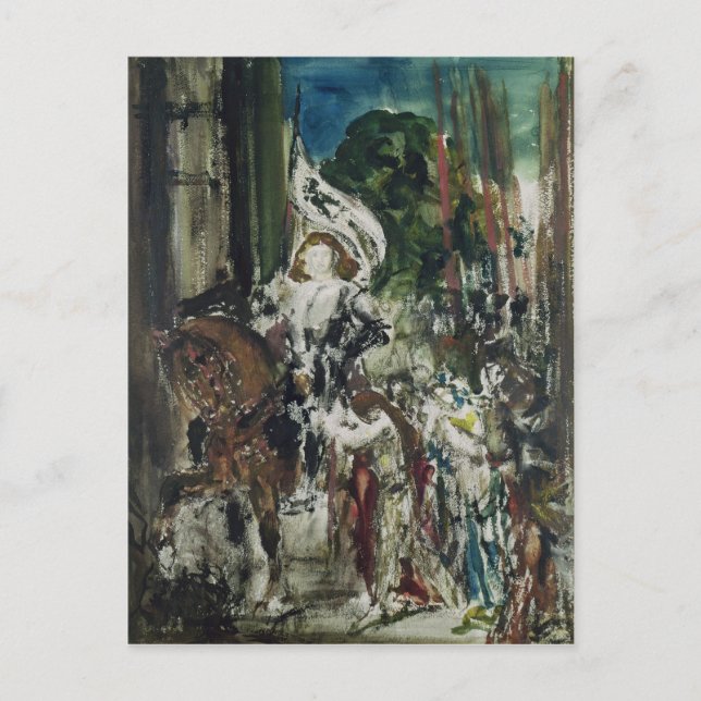 Cartão Postal Joan of Arc (Frente)