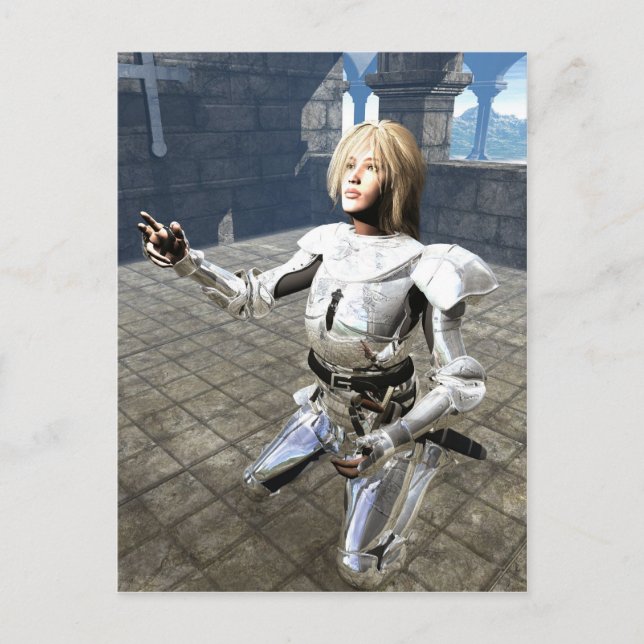 Cartão Postal Joan of Arc (Frente)