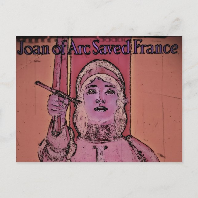Cartão Postal Joan of Arc WII Comprares Bonds (Frente)