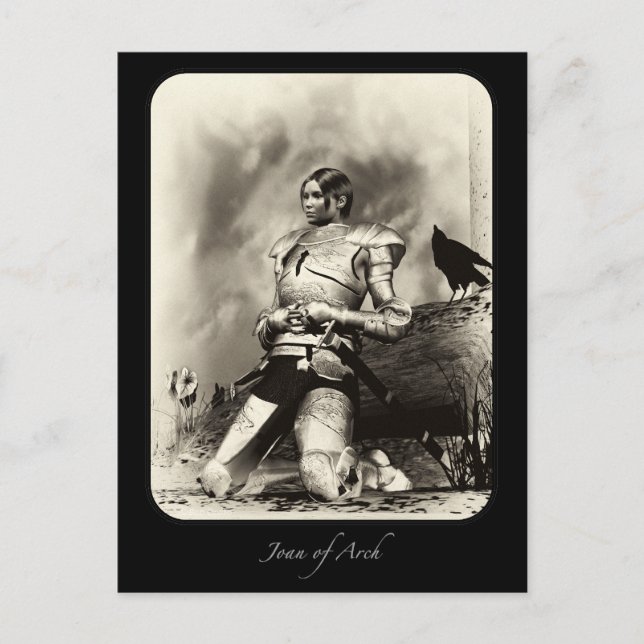 Cartão Postal Joan Of Arch (Frente)
