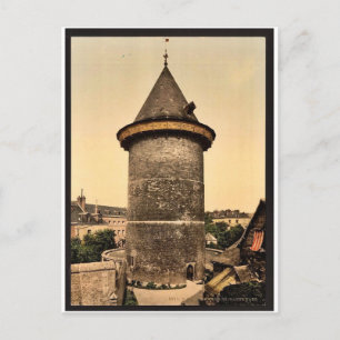 Cartão Postal Joan of Arc's Tower, Rouen, France vintage Photoch