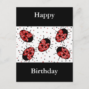 Cartão Postal Joaninha