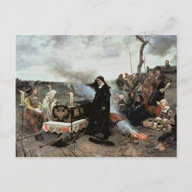 Cartão Postal Joanna, o Louco (Frente)