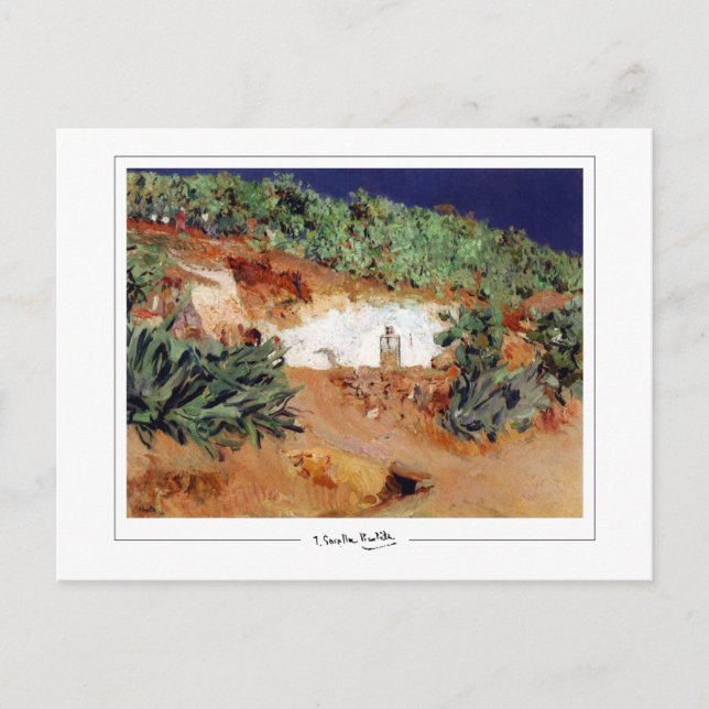 Cartão Postal Joaquín Sorolla #148 - Cartão-postal de arte (Frente)