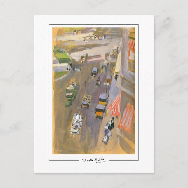 Cartão Postal Joaquín Sorolla #20 - Cartão-postal de arte (Frente)