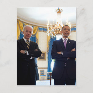 Cartão Postal Joe! Biden & Barack Obama