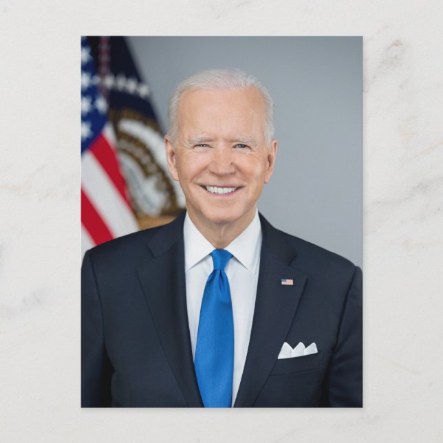 Cartão Postal JOE BIDEN Presidente (Frente)