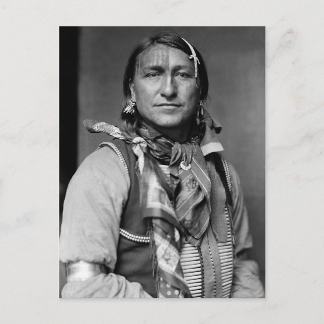 Cartão Postal Joe Black Fox, 1900 (Frente)