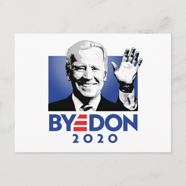 CARTÃO POSTAL JOE BYE DON 2020 (Frente)