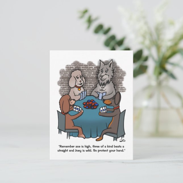 Cartão Postal Joey (Em pé/Frente)