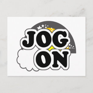 Cartão Postal Jog On