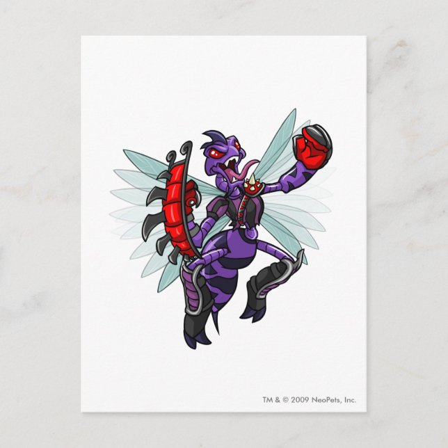 Cartão Postal Jogador de Citadel do Buzz Darigan (Frente)