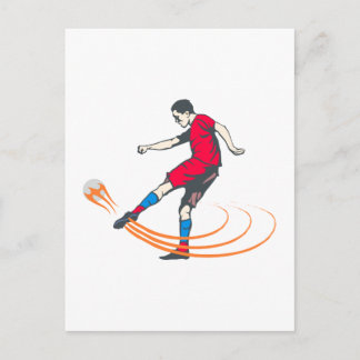Cartão Postal Jogador de futebol Fussballer Fussballspieler