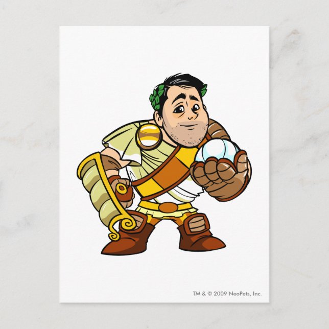 Cartão Postal Jogador do Funcionarios Altador El Picklesaur (Frente)