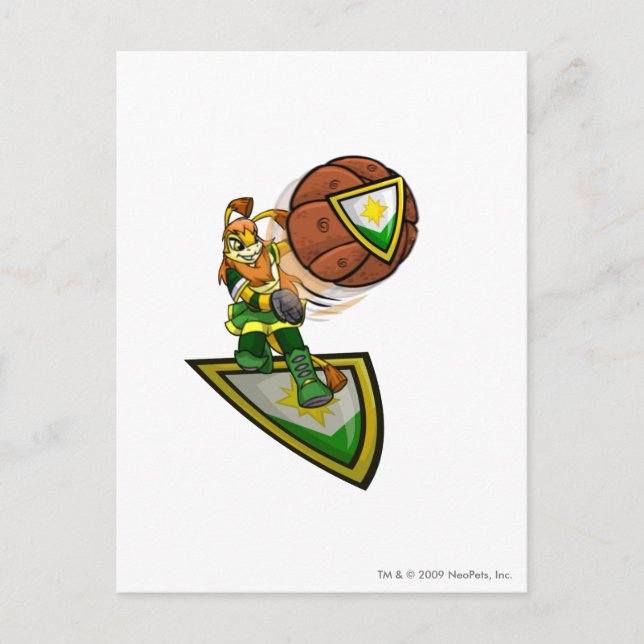 Cartão Postal Jogador Ogrin Brightvale (Frente)