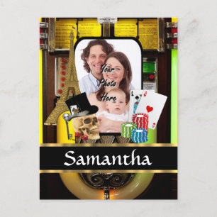 Cartão Postal Jogador personalizado