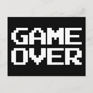 Cartão Postal Jogo Acabado