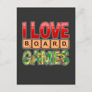 Cartão Postal Jogo conselho Jogando ao Lover Estratégia Mesa Jo