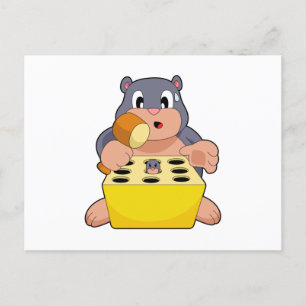 Cartão Postal Jogo da Toupeira