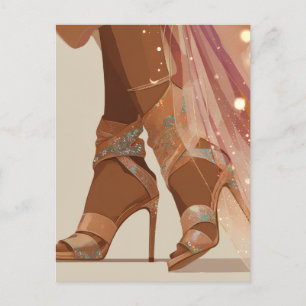 CARTÃO POSTAL JOGO DE SAPATOS #3