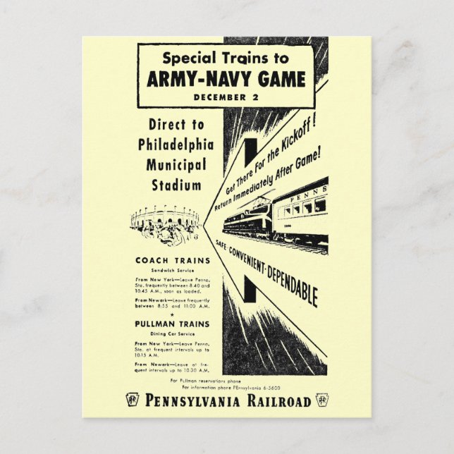 Cartão Postal Jogo Do Marinho Do Exército Através Da Via-férrea  (Frente)