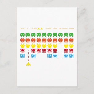 Cartão Postal Jogo Retroativo