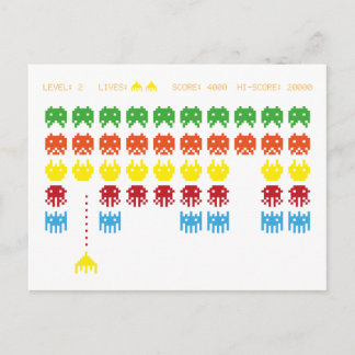 Cartão Postal Jogo Retroativo