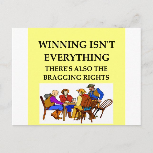 Cartão Postal jogos de cartas (Frente)