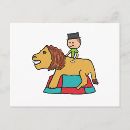 Cartão Postal Jogos de Leão