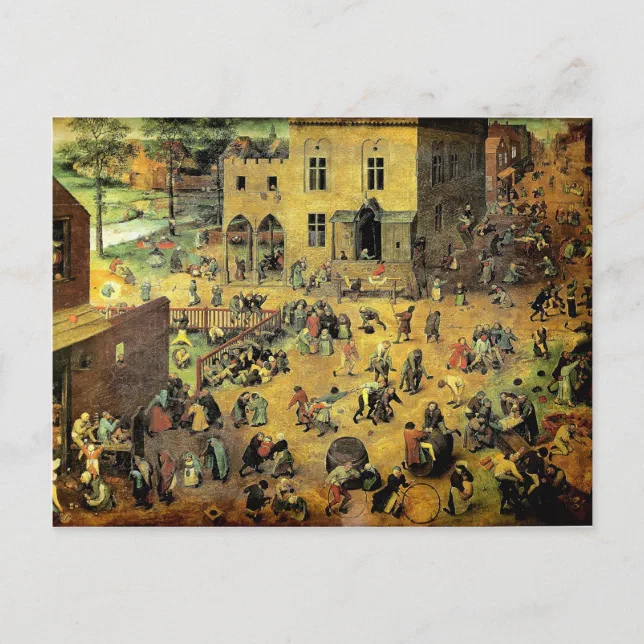Pintura Jogos Infantis de Pieter Bruegel 