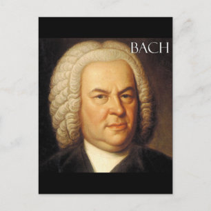 Cartão Postal Johann Sebastian Bach Items