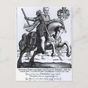 Cartão Postal Johann Tserclaes, Graf von Tilly