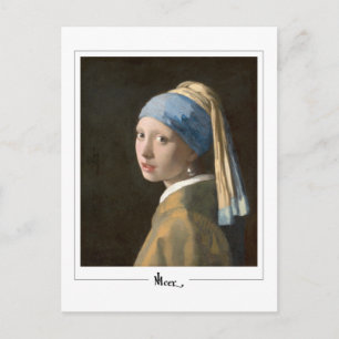 Cartão Postal Johannes Vermeer #13 - Belas Artes