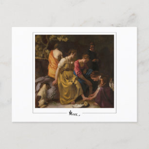 Cartão Postal Johannes Vermeer #16 - Belas Artes