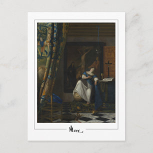 Cartão Postal Johannes Vermeer #33 - Belas Artes