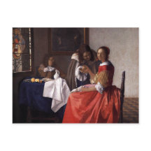 Johannes Vermeer - A Lady e Dois Cavalheiros