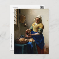 Johannes Vermeer - A Milkmaid