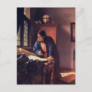 Cartão Postal Johannes Vermeer - O Cartão-Postal Geográfico