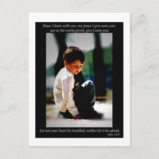 Cartão Postal John 14:27