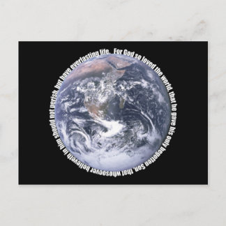 Cartão Postal John 3:16
