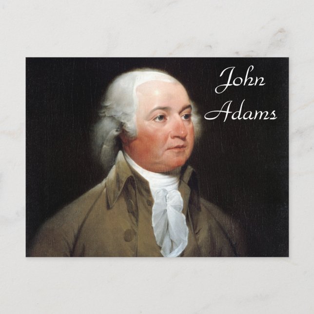 Cartão Postal John Adams (Frente)