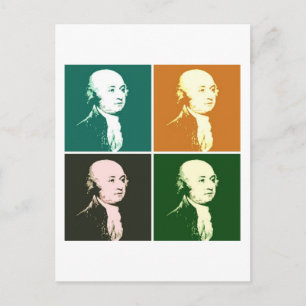 Cartão Postal John Adams