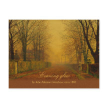 John Atkinson Grimshaw Evening brilha CC0869