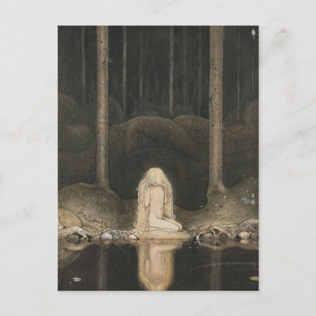 Cartão Postal John Bauer - Truvstarr (Frente)